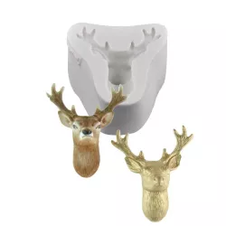 Deer head silicone embosser