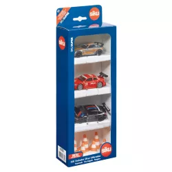 Set di veicoli da corsa come Cake topper di Siku