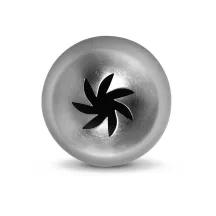 Rosette spout 12 mm for cupcake toppings