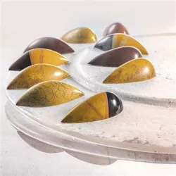 Praline mold drop for 21 pieces, polycarbonate