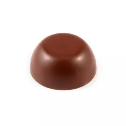 Pralinenform Halbkugel abgeflacht für 24 Pralinen