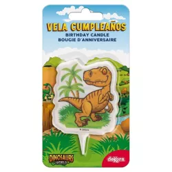 candele 2D "Dinosauro