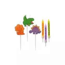 Candles "Dinosaur"- 15pcs