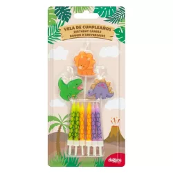 Candles "Dinosaur"- 15pcs