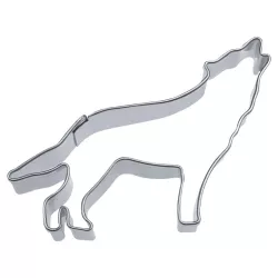 Emporte-pièce Loup, acier inoxydable