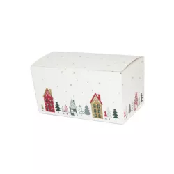 Scatola per praline Villaggio di Natale, 1 pezzo