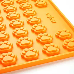 Tappetino da forno in silicone a forma di zampa per biscotti medi per cani