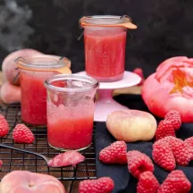 WECK Vasetti a rovescio 160 ml, set da 12 incl. coperchio in vetro