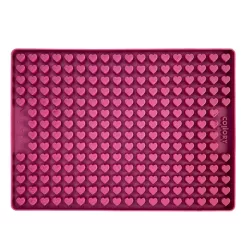 Tapis de cuisson en silicone Cœur