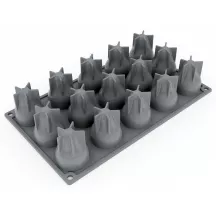 Stampo in silicone Motivo pera, 15 pezzi