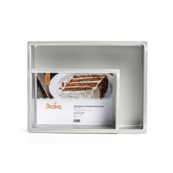 Stampo rettangolare per torte 30 x 20 cm, altezza 10 cm