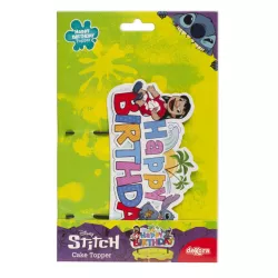 Happy Birthday Cake Toppers from Stitch
