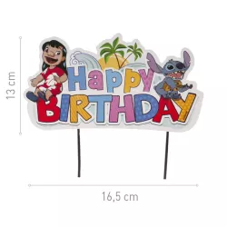 Happy Birthday Cake Toppers di Stitch