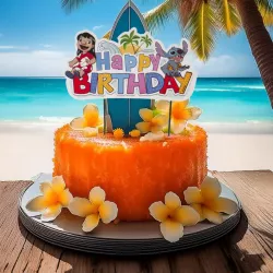 Happy Birthday Cake Toppers di Stitch