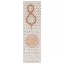Candela magica 8 Rose Gold