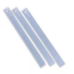 Set of acrylic dough sticks, 3/5/10 mm