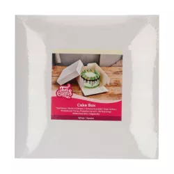 White cake box - Boxes size: 28 x 28 x 20 cm