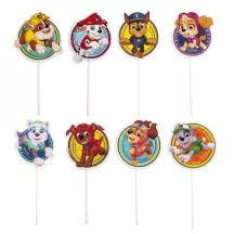 16 Cake toppers from Paw Patrol