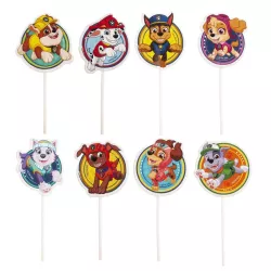 16 Cake toppers from Paw Patrol