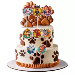 16 cake topper di Paw Patrol