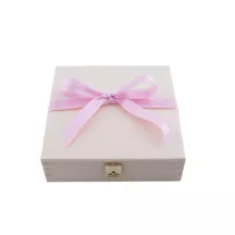 Wooden chocolate box for 9 chocolates