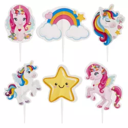 30 cake topper di Tesia Unicorn