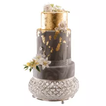 Blumenstrauss weiss Cake Topper