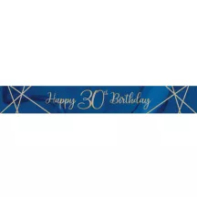 Navy & Gold" number banner - Number: 30