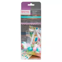 Set Sacchetti regalo "Rainbow Feathers", 24 pezzi