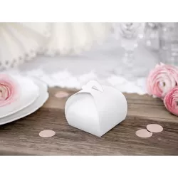 Small boxes for sweets made of cardboard - different colors