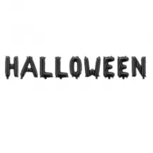 9 foil balloons "Halloween"