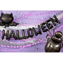 9 ballons en plastique "Halloween