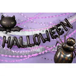 9 palloncini in foil "Halloween
