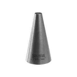 7 mm perforated nozzle for macarons, meringue and dots