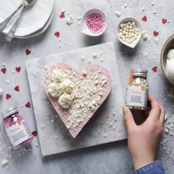 Cadre de cuisson cœur 10 cm pour des créations pleines d'amour