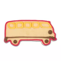 Bus biscuit cutter, 9 cm
