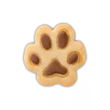 Cookie cutter dog paw