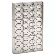 Moule à chocolat Oeuf XS, 32 pièces