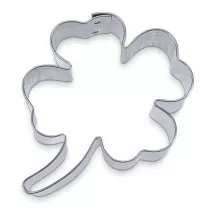Emporte-pièce Trèfle à quatre feuilles - Emporte-pièce en forme de trèfle 6.3 x 5.4 cm