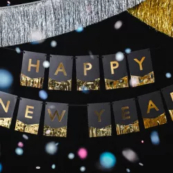 1 Girlande Happy New Year