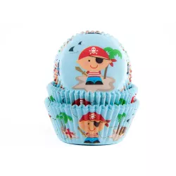 Baking cups "pirates" - pk/50