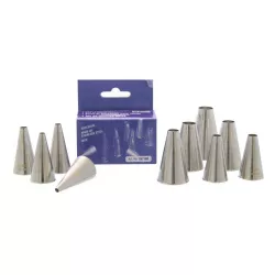 Lochtüllen-Set 10-teilig aus Edelstahl