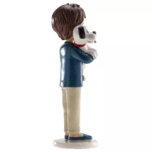 1 First communion figurine boy with dog