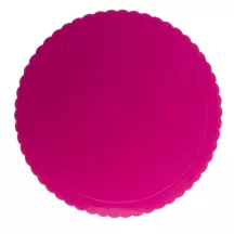 scalloped cake drum 30cm