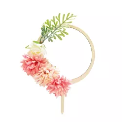 1 Cake Topper - Blumen