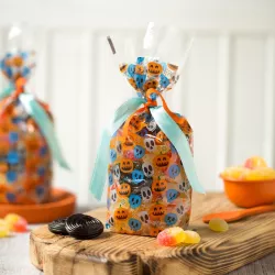 20 Candy bags "pumpkins and skulls"