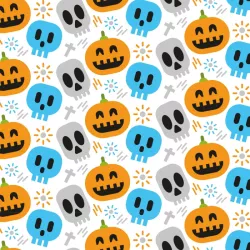 20 Candy bags "pumpkins and skulls"