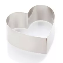 Anello per torta a cuore Ø 26 cm x 5 cm