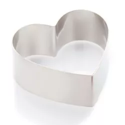 Anello per torta a cuore Ø 26 cm x 5 cm