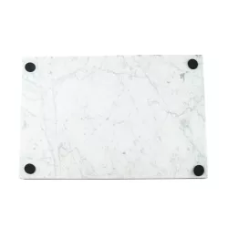 Lastra di marmo 30 x 45 cm con bordi di contenimento